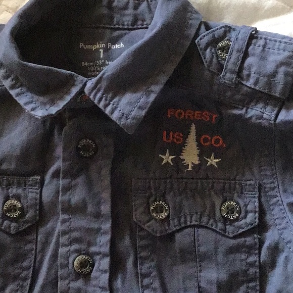 Used used used kids L/S shirt - Picture 3 of 14